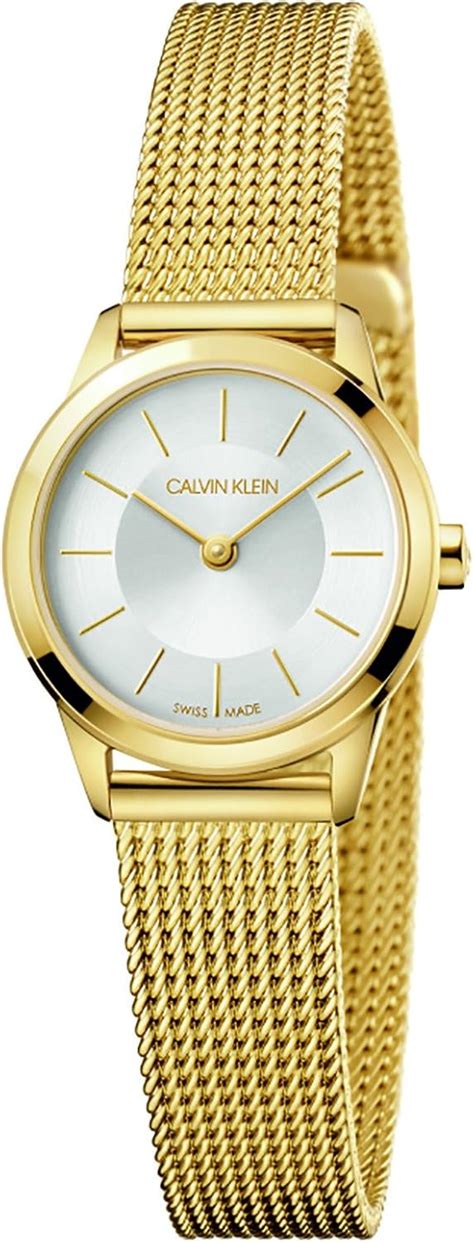 relojes calvin klein de mujer dorados